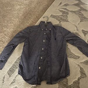 Little Boy’s Polo Long Sleeve Button Up. Size 6.